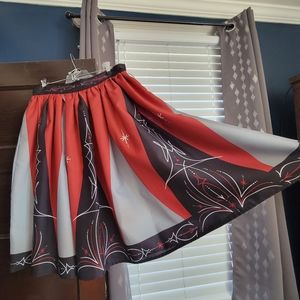 Oblong Box Shop skirt, pin-up goth punk rockabilly